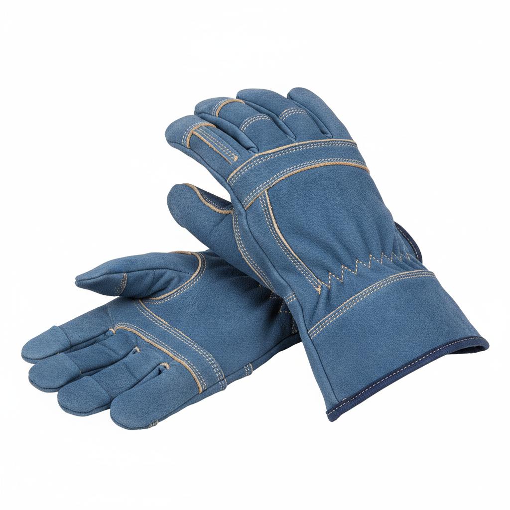 Heat Resistant Leather Welding Gloves